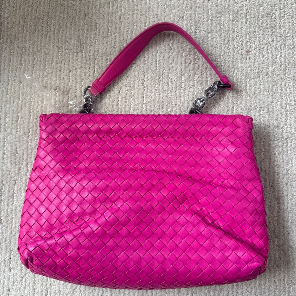 (Auth) Bottega Veneta Intrecciato Olimpia Leather Bag - Picture 6 of 8